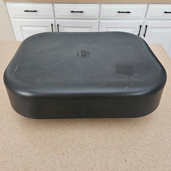 RARE ALL CLAD LTD ANODIZED 16x13 TURKEY NON STICK ROASTER ROASTING & RACK PAN - Picture 10 of 13